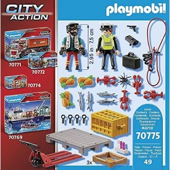Playmobil City Action Τελωνειακός Έλεγχος 70775 4008789707758