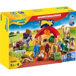 Playmobil 1.2.3 Christmas Manger Advent Calendar For 18+ Months 70259 4008789702593