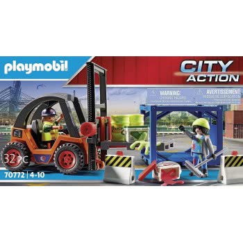 Playmobil City Action Κλαρκ Εμπορευμάτων 70772 4008789707727