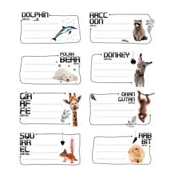 A&G PAPER Ετικέτες Σχολικές 16 Τεμ. Cutie Animals 36354 5205616363548
