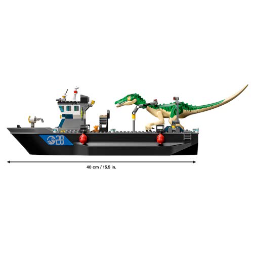 LEGO Jurassic World Baryonyx Dinosaur Boat Escape 76942 5702017079752