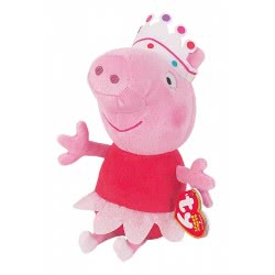ty Χνουδωτό Peppa Pig Πέππα Πριγκίπισσα Μπαλαρίνα 15 Εκ. 1607-46151 008421461516