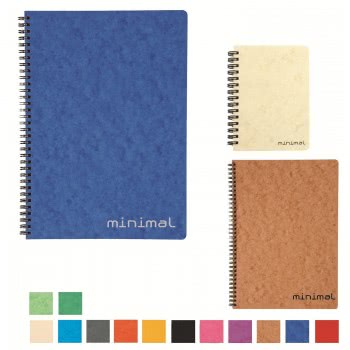 A&G PAPER Τετράδιο Minimal Σπιράλ Α6 4 Θέματα 160 Φύλλα 14605 5203296008070