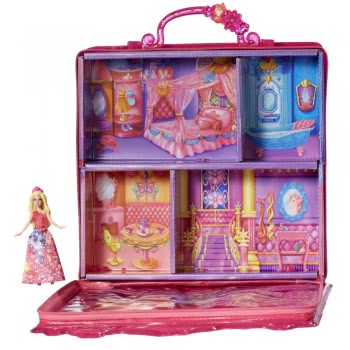 Mattel Barbie Mini Πριγκίπισσα Μυστικό Βασίλειο & Movie Bag BLP48 746775369668