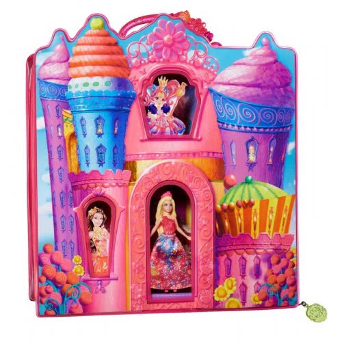 Mattel Barbie Mini Πριγκίπισσα Μυστικό Βασίλειο & Movie Bag BLP48 746775369668
