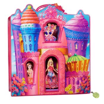 Mattel Barbie Mini Πριγκίπισσα Μυστικό Βασίλειο & Movie Bag BLP48 746775369668