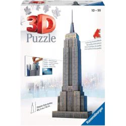 Ravensburger Παζλ 3D 216Τμχ Empire State Building 12553 4005556125531