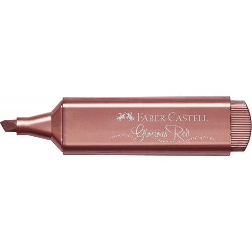 Faber-Castell Underline Marker Red Metallic Textliner 154673 4005401546733