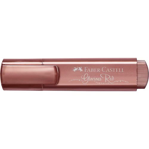 Faber-Castell Underline Marker Red Metallic Textliner 154673 4005401546733