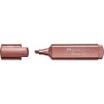 Faber-Castell Μαρκαδόρος Υπογραμμίσεως Red Μetallic Textliner Μεταλλικός Κόκκινος 154673 4005401546733