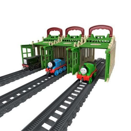Mattel Thomas The Train Φορητός Σταθμός Τρένων Τιντμουθ - Connect And Go Percy GWX08 / GWX65 887961949674