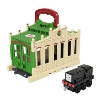 Mattel Thomas The Train Φορητός Σταθμός Τρένων Τιντμουθ - Connect And Go Diesel GWX08 / GWX64 887961949667