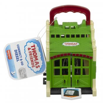 Mattel Thomas The Train Φορητός Σταθμός Τρένων Τιντμουθ - Connect And Go Diesel GWX08 / GWX64 887961949667