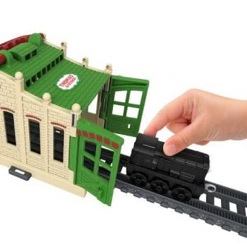 Mattel Thomas The Train Φορητός Σταθμός Τρένων Τιντμουθ - Connect And Go Diesel GWX08 / GWX64 887961949667