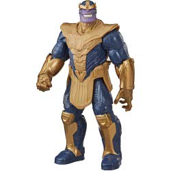 Hasbro Marvel Avengers Titan Hero Series Blast Gear Deluxe Thanos Action Figure, 30-Cm E7381 5010993812837