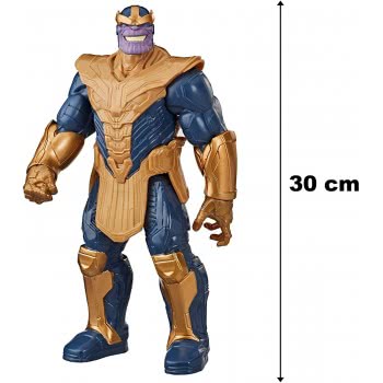 Hasbro Marvel Avengers Titan Hero Series Blast Gear Deluxe Thanos Action Figure, 30-Cm E7381 5010993812837
