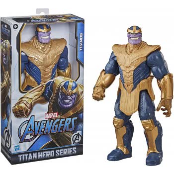 Hasbro Marvel Avengers Titan Hero Series Blast Gear Deluxe Thanos Action Figure, 30-Cm E7381 5010993812837