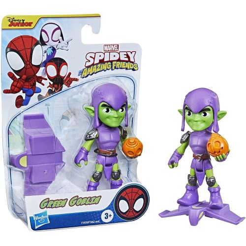 Hasbro Spidey And His Amazing Friends Green Goblin Figure F1462 / F1939 5010993853526