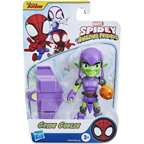Hasbro Spidey And His Amazing Friends Green Goblin Figure F1462 / F1939 5010993853526