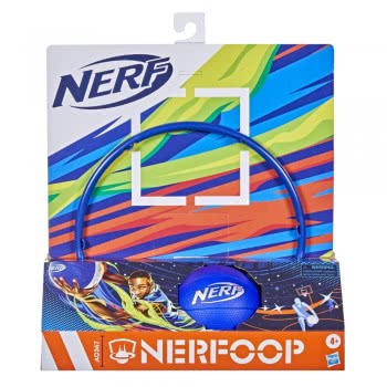 Hasbro Nerf Nerfoop The Classic Mini Foam Basketball And Hoop Blue A0367 / F2876 5010993860104