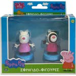 Giochi Preziosi Hero-Mania Peppa Pig Φιγούρες-Σφραγίδες 2 Pack - 4 Σχέδια PP005000 8056379122609