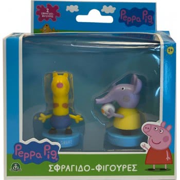 Giochi Preziosi Hero-Mania Peppa Pig Figures-Seals 2Pack - 4 Drawings PP005000 8056379122609