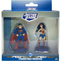 Giochi Preziosi Hero-Mania Justice League Φιγούρες-Τoppers 2 Pack - 4 Σχέδια JUT01000 8056379122708