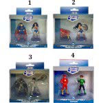 Giochi Preziosi Hero-Mania Justice League Figures-Toppers 2 Pack-4 Plans JUT01000 8056379122708