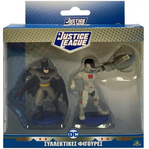 Giochi Preziosi Hero-Mania Justice League Φιγούρες-Τoppers 2 Pack - 4 Σχέδια JUT01000 8056379122708