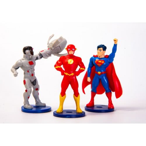 Giochi Preziosi Hero-Mania Justice League Figures-Toppers 2 Pack-4 Plans JUT01000 8056379122708