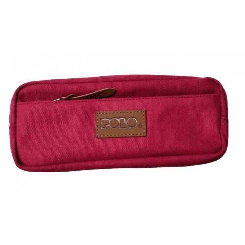 POLO Pencil Case Canvas (P.R.C.) - Red 937257-30 5201927102524