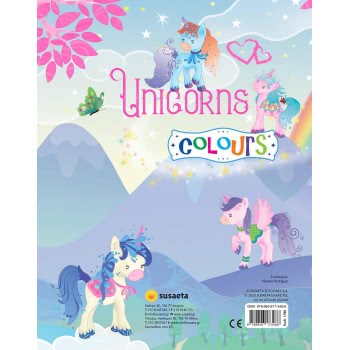 susaeta Unicorns Colours: Unicorns Colours 2 1788 9789606173486