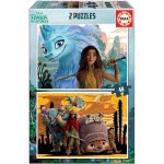 EDUCA Disney Stripe And The Last Dragon Set Of Παζλ 2X48τεμ. 18882 8412668188822