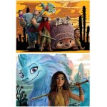 EDUCA Disney Stripe And The Last Dragon Set Of 2 Puzzles 48 Pieces Ages 4+ 18882 8412668188822