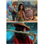 EDUCA Disney Stripe And The Last Dragon Puzzles Set Of 2 50 Pieces Eco-Friendly Wood - Ages 4+ - Ref, Multi-Colour 18879 8412668