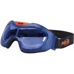 Jazwares Nerf Elite Goggles, Transparent Clear Impact-Resistant Προστατευτικά Γυαλιά 11536 / 1 681326115588