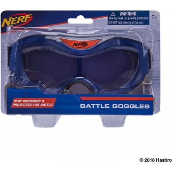 Jazwares Nerf Elite Goggles, Transparent Clear Impact-Resistant Προστατευτικά Γυαλιά 11536 / 1 681326115588