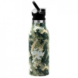 eco life Pixels Stainless Steel Pixels 550Ml With Sport Cap 33-BO-3027 5208009001010