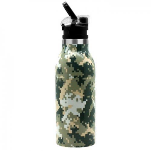 eco life Pixels Stainless Steel Pixels 550Ml With Sport Cap 33-BO-3027 5208009001010