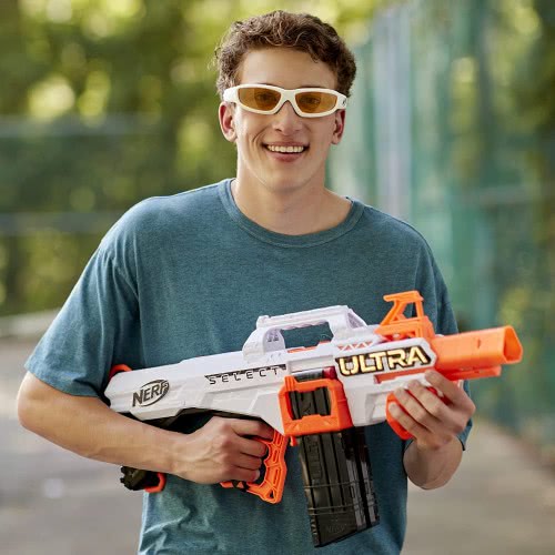 Hasbro Nerf Ultra Select Fully Motorized Blaster, Fire 2 Ways Περιλαμβάνει Κλιπ Και Βελάκια F0958 5010993855285
