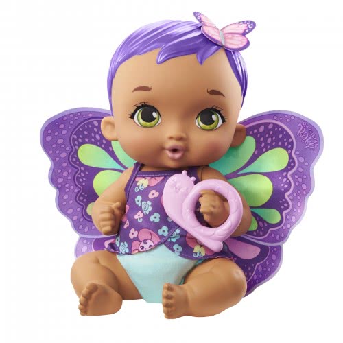 Mattel My Garden Baby Feed And Change Baby Butterfly Γλυκό Μωράκι (Μωβ Μαλλιά) GYP11 887961977769