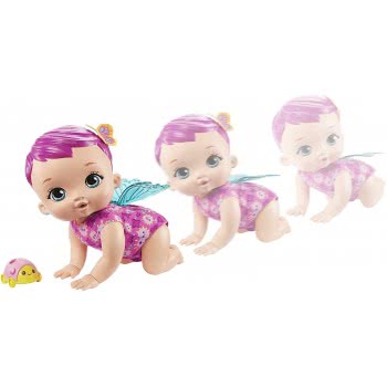 Mattel My Garden Caresses The Baby Butterfly Doll (30-Cm / 12-In), 20 Sounds And Wings Wings GYP31 887961977981