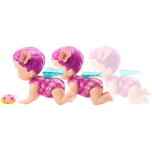 Mattel My Garden Caresses The Baby Butterfly Doll (30-Cm / 12-In), 20 Sounds And Wings Wings GYP31 887961977981