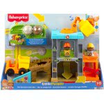 Mattel Little People Load The Reproduction Of Construction Εργοτάξιο Σετ Παιχνιδιού Με Ήχους HCJ64 194735011339