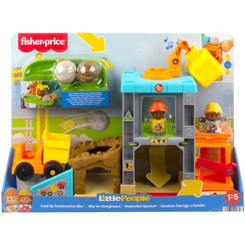Mattel Little People Load The Reproduction Of Construction Site With Music HCJ64 194735011339