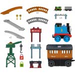 Mattel Thomas And Friends 2-In-1 Convert Playset, Push-Buy Train A Piece With Storage Work Crane GXH08 887961956917