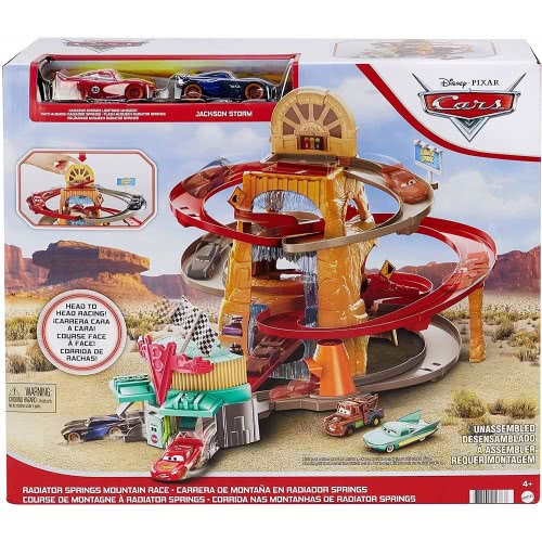 Mattel Disney And Pixars Cars Radiator Springs Mountain Race Playset GTK90 887961916683