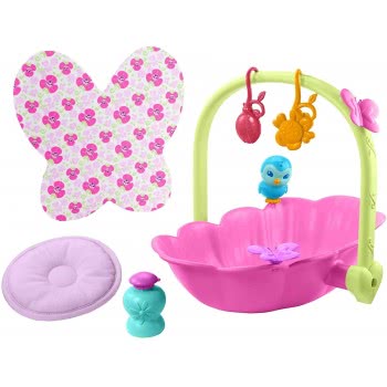 Mattel My Garden Baby Butterfly Bath And Bed 2 In 1 (29.2 Cm), With Accessories HBH46 887961989120