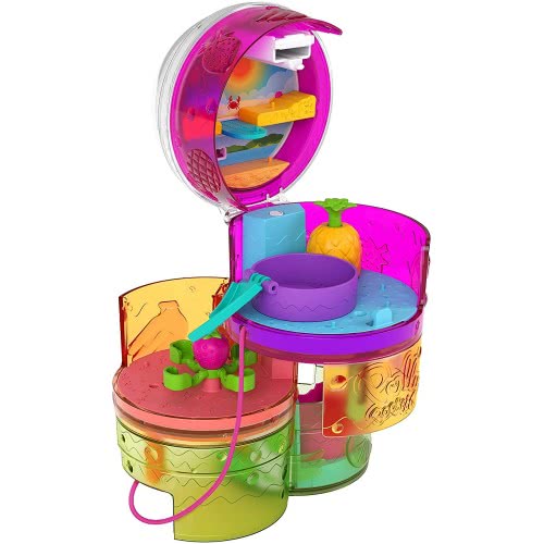Mattel Polly Pocket Spin And Surprise Waterpark, 3 Floors, 25 Accessories HBF14 / GYW08 887961980721