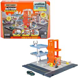Mattel Action Drivers Parking Garage Playset, Mixed HBD74 / HBL60 887961991642